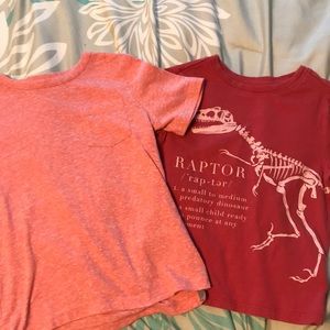 Set of Toddler Boys Graphic Tees